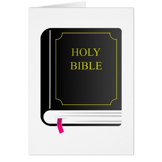 Holy Bible Cards (Front)