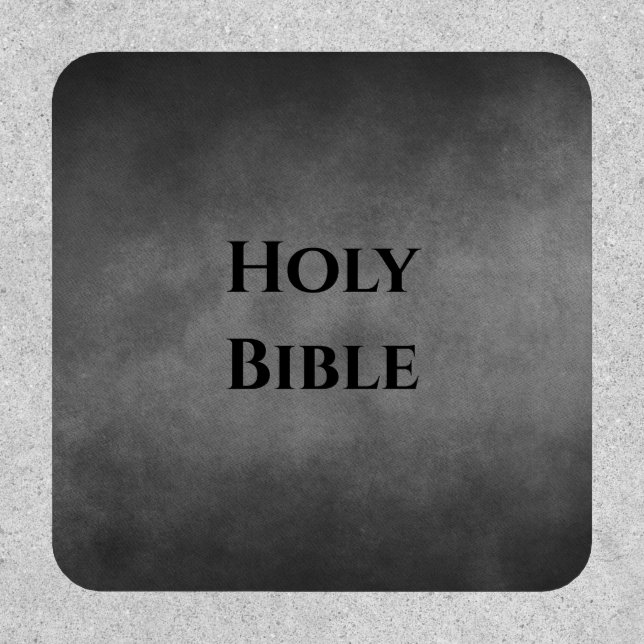 Holy Bible Christian Patch (Front)