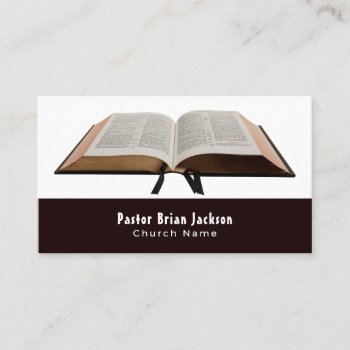 Holy Bible  Christianity  Religious Business Card by TheBusinessCardStore at Zazzle