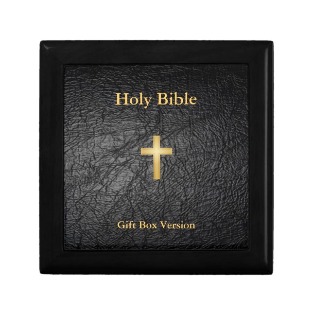 Holy Bible Giftbox Jewelry Box (Front)