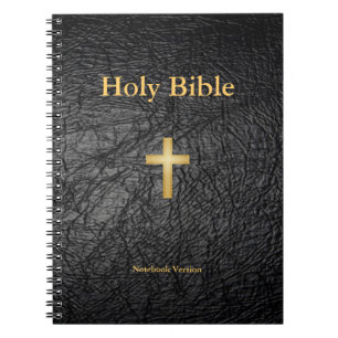 Holy Bible Notebook