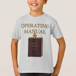 Holy Bible Operating Manual - Kids'/Child Shirt