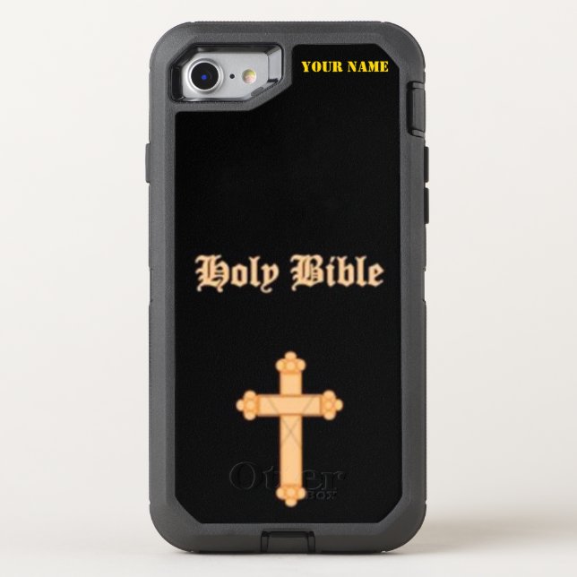 HOLY BIBLE OTTERBOX iPhone CASE (Back)