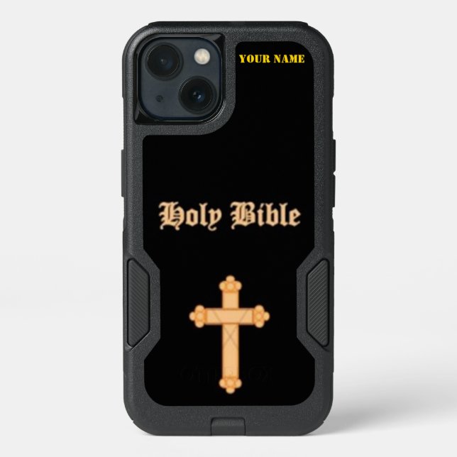HOLY BIBLE OTTERBOX iPhone CASE (Back)