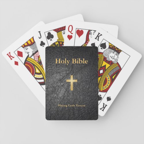 Holy Bible Playing Cards