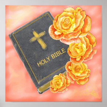 Holy Bible   Poster by JGrubaugh at Zazzle