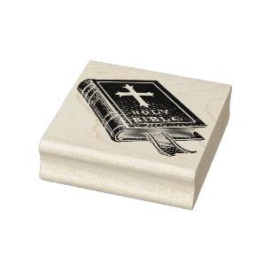 Holy Bible Rubber Stamp