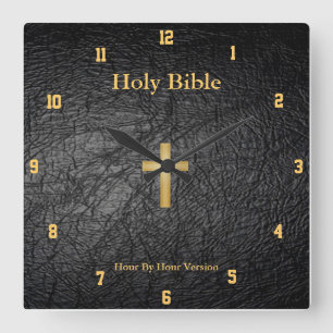 Holy Bible Wall Clock