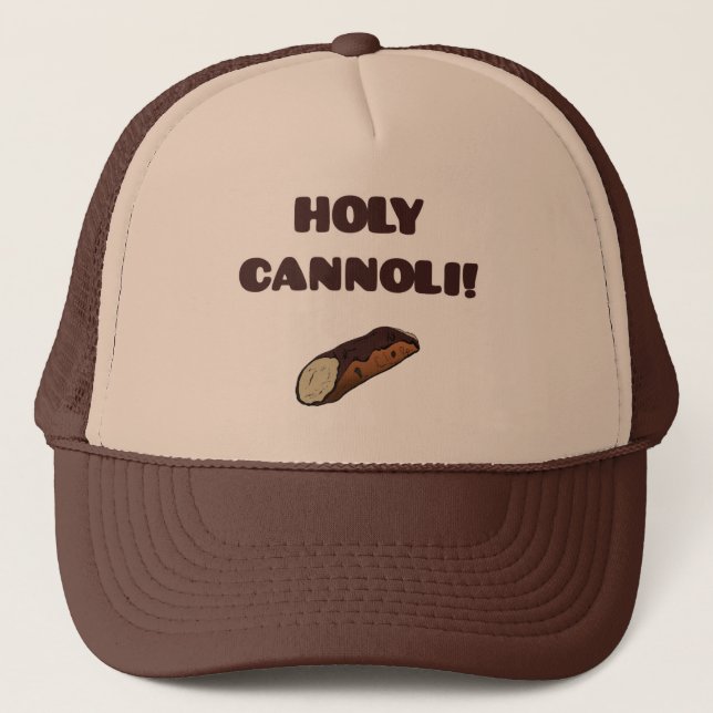 Holy Cannoli Funny Italian Hat (Front)