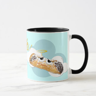 'holy cannoli !' humorous parody mug