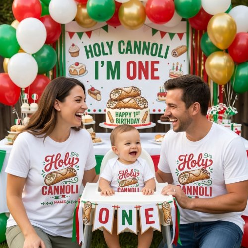Holy Cannoli Personalized custom Name Tri-Blend Shirt