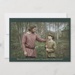 Holy Card   Vratislaus with Wenceslaus