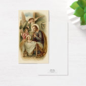Holy Cards (Blank/Custom): St. Joseph Nativity (Desk)