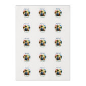 Holy Carp! it's a Boy! Baby Shower Edible Frosting Rounds (Sheet)