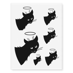 Holy Cat! Temporary Tattoos