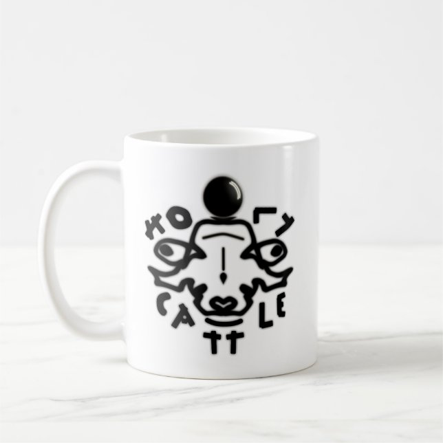 Holy Cattle Coffee Mug (Left)