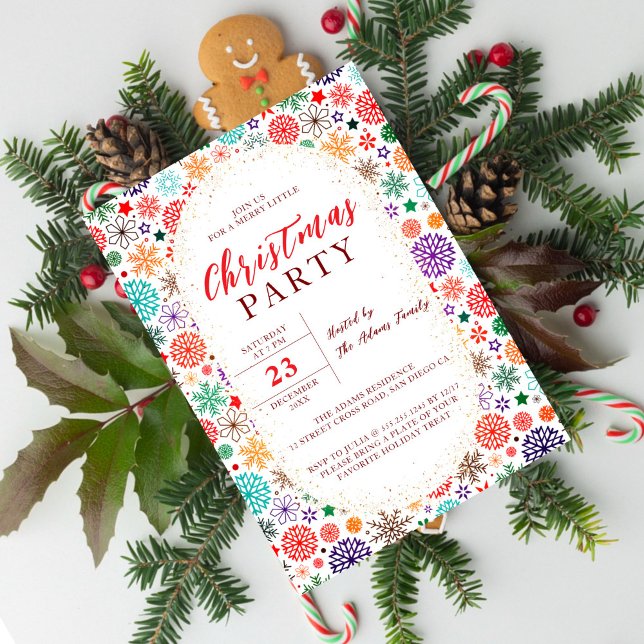 Holy Christmas  New Year Shower Brunch Party Invitation (Creator Uploaded)