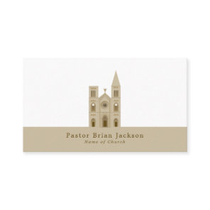 Holy Church, Christianity, Religious Business Card