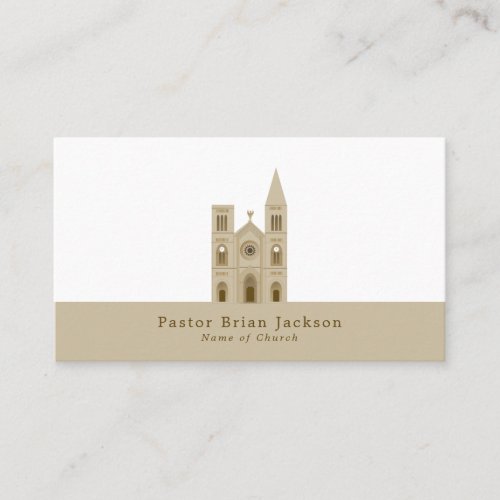 Holy Church Christianity Religious Business Card