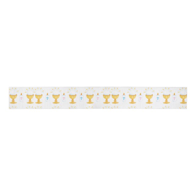 Holy Communion Grosgrain Ribbon (Front)