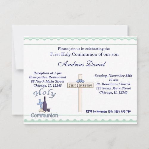 Holy Communion Custom Announcements