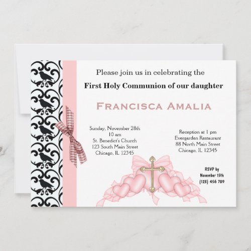 Holy Communion Personalized Invite