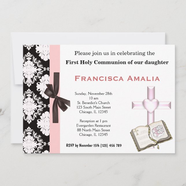 Holy Communion Invitation (Front)