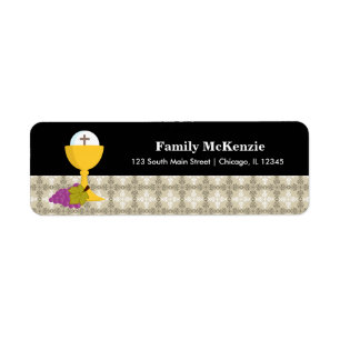 Holy Communion Label
