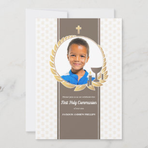 Holy Communion Photo Invitation