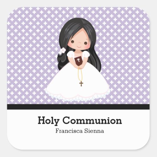 Holy Communion Square Sticker