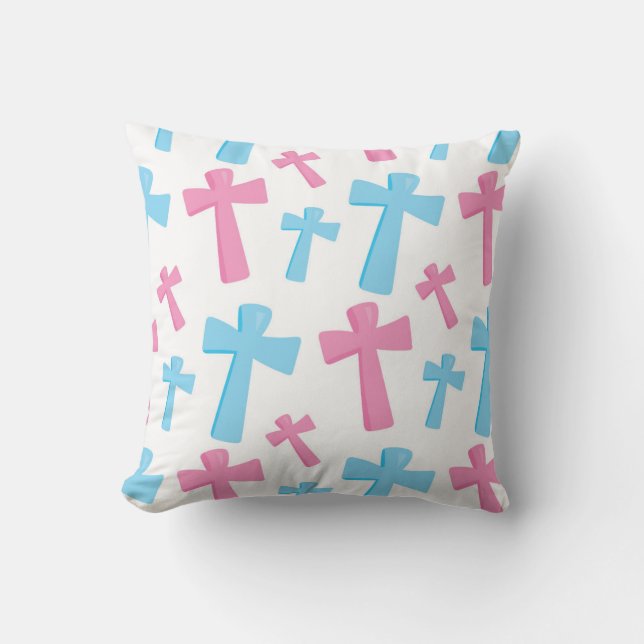 Holy Communion Throw Pillow (Front)