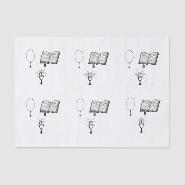 Holy Communion tissue paper (Front)