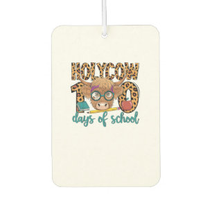 Holy Cow 100 Days Of School 100th Day Smarter Teac Air Freshener