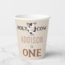 Holy Cow 1st Birthday Farm Animal Party Paper Cups