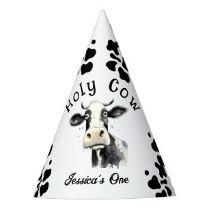 Holy Cow 1st Birthday Party Hat
