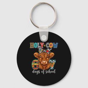 Holy Cow 67 Days Of School 67th Day Smarter Teache Keychain