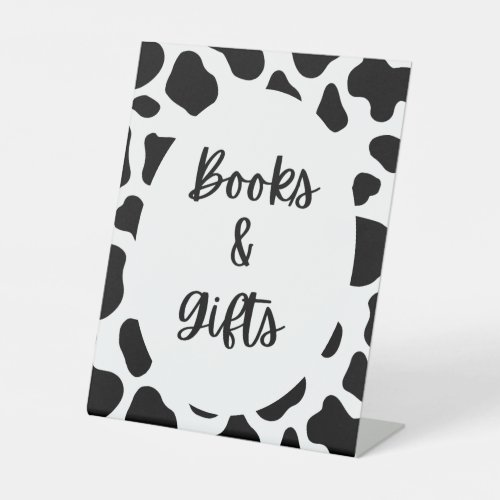 Holy Cow Baby Shower Books and Gifts Sign