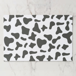 Holy Cow Birthday Cow Print Paper Placemats