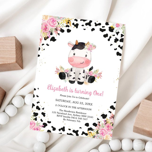 Holy Cow Birthday Invitation (Creator Uploaded)