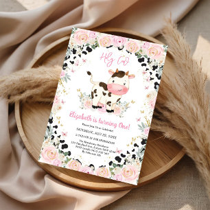 Holy Cow Birthday Invitation