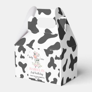 Holy Cow Birthday Party Favor Box