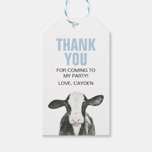 Holy Cow Birthday Thank You Cards Gift Tags