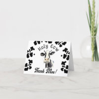 Holy Cow Birthday Watercolor