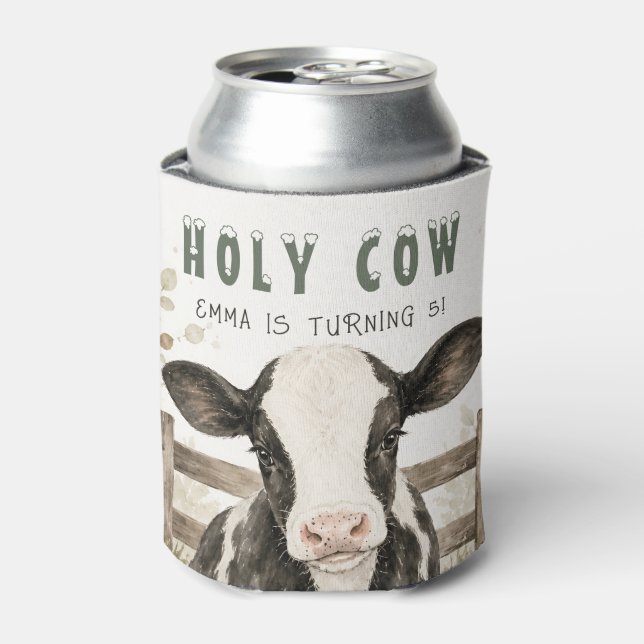 Holy Cow Can Cooler (Can Front)
