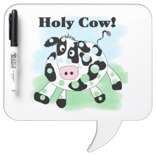 Holy Cow Dry Erase Board