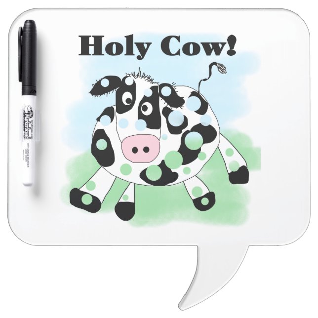 Holy Cow Dry Erase Board (Front)