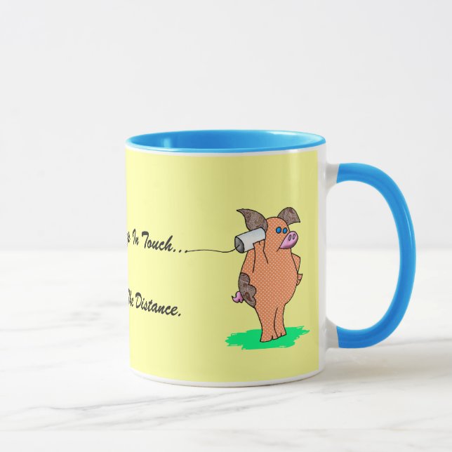 Holy Cow, "Friends Keep In Touch" Mug (Right)