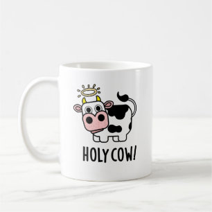 Holy Cow Funny Animal Pun Coffee Mug
