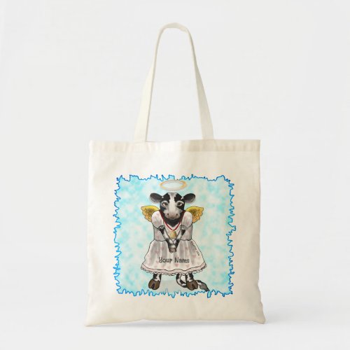 Holy Cow hat Tote Bag