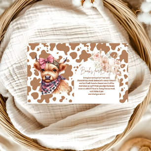 Holy Cow Highland Cow  Books for Baby  Enclosure Card